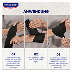 HANSAPLAST Handgelenk-Bandage verstellbar 1 Stck - Info 6