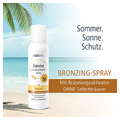 SONNE SCHUTZ & Brune Spray bronze LSF 50 150 Milliliter - Info 1