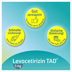 Levocetirizin TAD 5mg 20 Stck N1 - Info 2