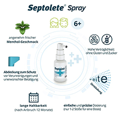 Septolete 1,5mg/ml + 5mg/ml zur Anwendung in der Mundhhle 30 Milliliter - Info 4