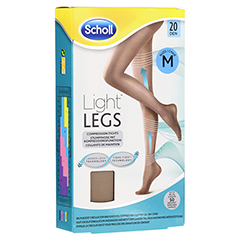 SCHOLL Light LEGS Strumpfhose 20den M nude 1 Stck