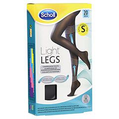 SCHOLL Light LEGS Strumpfhose 20den S schwarz 1 Stck