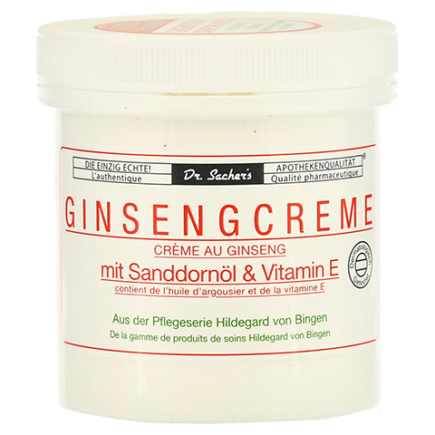 GINSENG CREME mit Sanddornl & Vitamin E 250 Milliliter