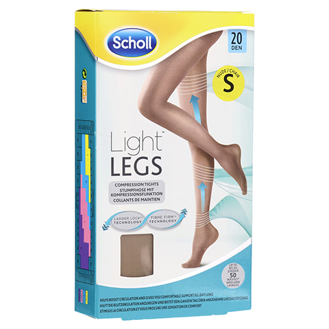 SCHOLL Light LEGS Strumpfhose 20den S nude 1 Stck