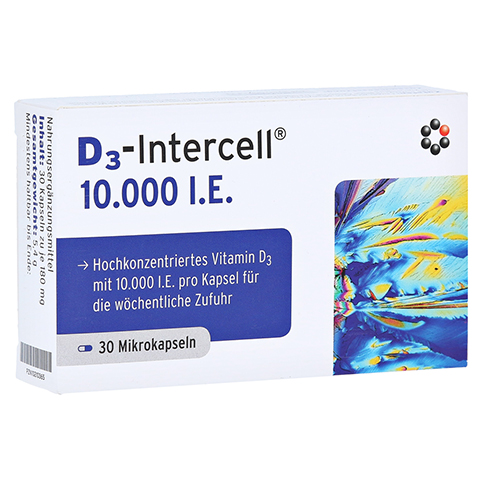 D3-intercell 10.000 I.E. Kapseln 30 Stck