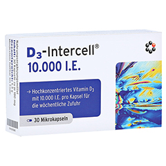 D3-intercell 10.000 I.E. Kapseln 30 Stck