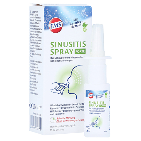 Emser Sinusitis Spray forte 15 Milliliter