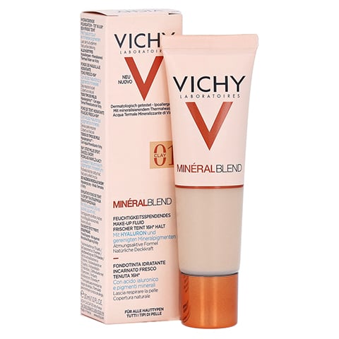 Vichy Mineralblend Make-up Fluid Nr. 01 Clay 30 Milliliter