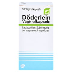 Döderlein Vaginalkapseln 10 Stück - Vorderseite