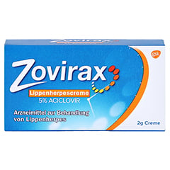 Zovirax Lippenherpescreme 2 Gramm N1 - Vorderseite