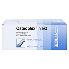 OSTEOPLEX Injekt Ampullen 100 Stück N3 - Vorderseite