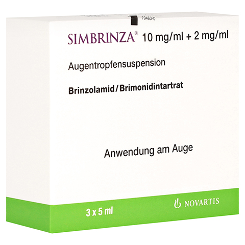 SIMBRINZA 10 mg/ml + 2 mg/ml Augentropfensusp. 3x5 Milliliter N2