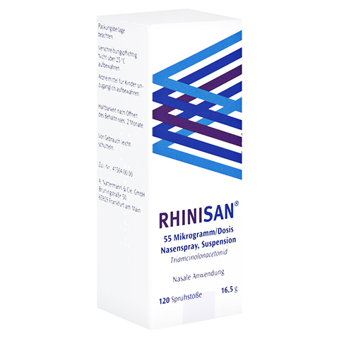 Rhinisan 55 Mikrogramm/Dosis 16.5 Gramm N2