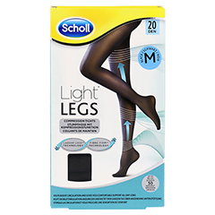 SCHOLL Light LEGS Strumpfhose 20den M schwarz 1 Stck - Vorderseite