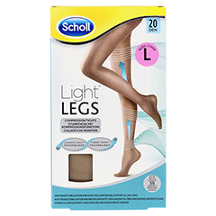 SCHOLL Light LEGS Strumpfhose 20den L nude 1 Stck - Vorderseite