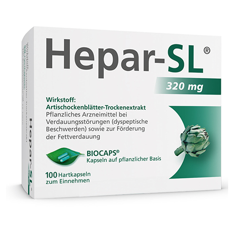 HEPAR-SL 320 mg Hartkapseln 100 Stck