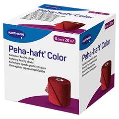 PEHA-HAFT Color Fixierb.latexfrei 8 cmx20 m rot