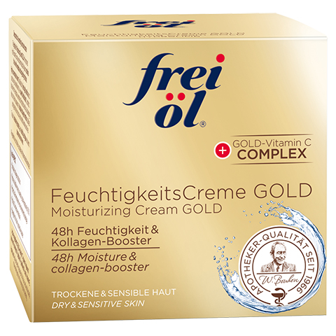 FREI L Hydrolipid FeuchtigkeitsCreme Gold 50 Milliliter