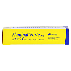 FLAMINAL Forte Enzym Alginogel 25 Gramm - Oberseite