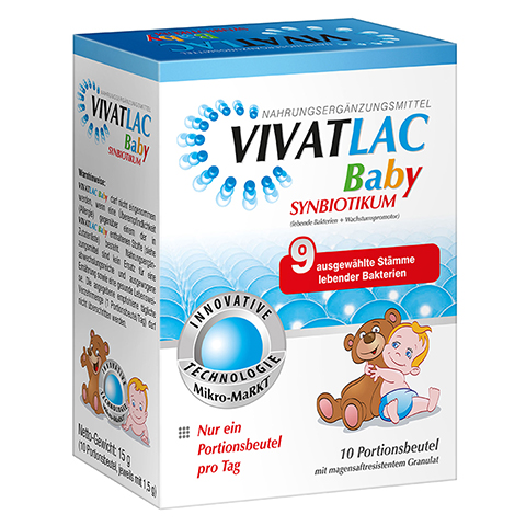VIVATLAC BABY SYNBIOTIKUM Beutel 10 Stck