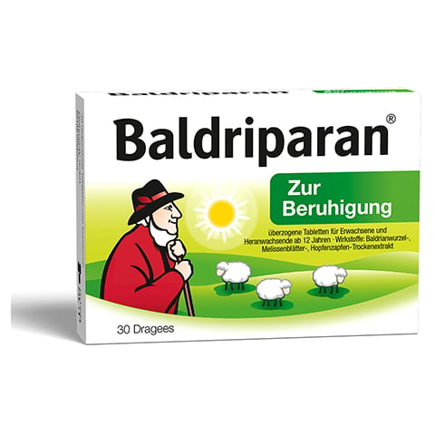 BALDRIPARAN zur Beruhigung berzogene Tabletten 30 Stck