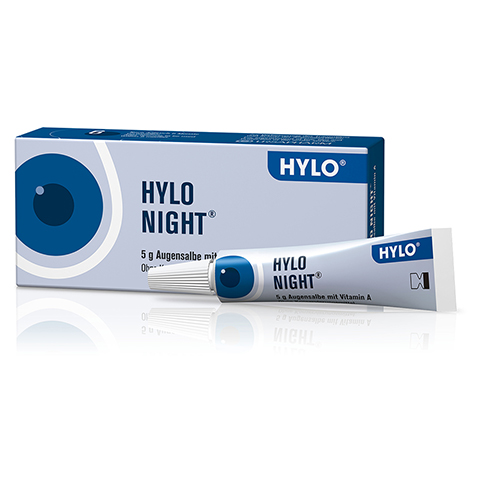 HYLO NIGHT Augensalbe 5 Gramm