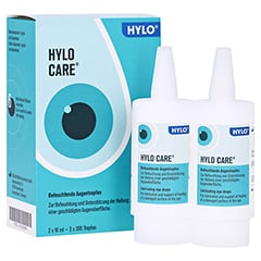 HYLO CARE Augentropfen 2x10 Milliliter