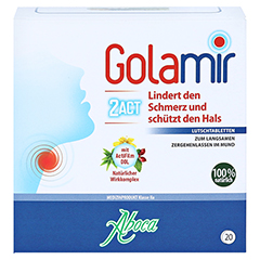 GOLAMIR 2Act Lutschtabletten 30 Gramm - Vorderseite