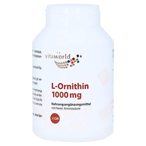 L-ORNITHIN 1000 mg Tabletten 120 Stck