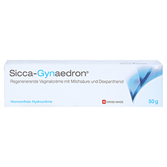 SICCA-GYNAEDRON Vaginalcreme 50 Gramm - Vorderseite