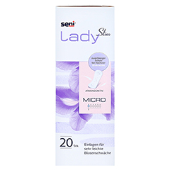 SENI Lady Slim Inkontinenzeinlage micro 20 Stck - Vorderseite