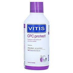 VITIS CPC protect Mundspülung 500 Milliliter - Rechte Seite