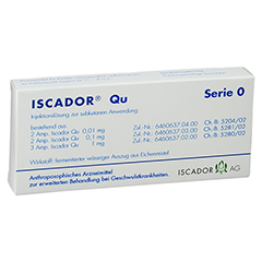 ISCADOR Qu Serie 0 Injektionslösung 7x1 Milliliter N1