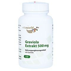 GRAVIOLA EXTRAKT 500 mg Kapseln 120 Stck