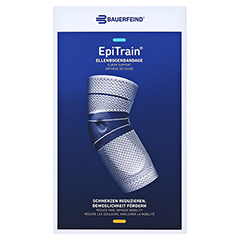 EPITRAIN Bandage Gr.4 schwarz 1 Stück - Vorderseite