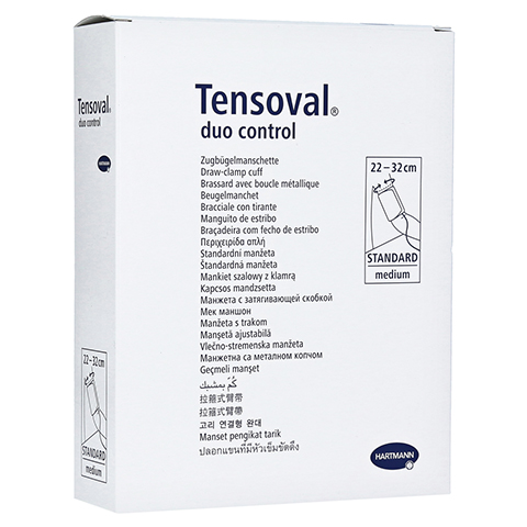 TENSOVAL duo control II Zugbgelm.22-32 cm med. 1 Stck