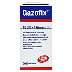 GAZOFIX Fixierbinde kohsiv 10 cmx4 m 1 Stck - Linke Seite