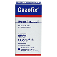 GAZOFIX Fixierbinde kohsiv 10 cmx4 m 1 Stck - Rckseite