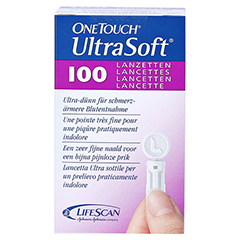 OneTouch Ultra Soft Lanzetten 100 Stck - Vorderseite