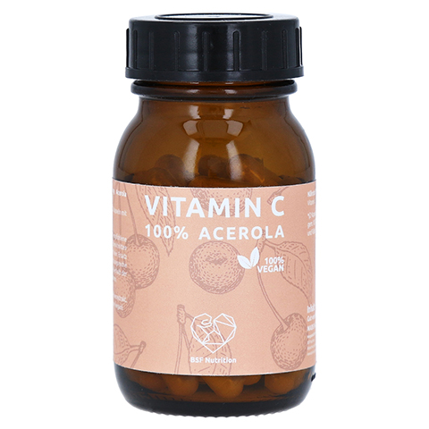 BSF Nutrition Vitamin C 100% Acerola 100% vegan 60 Stück