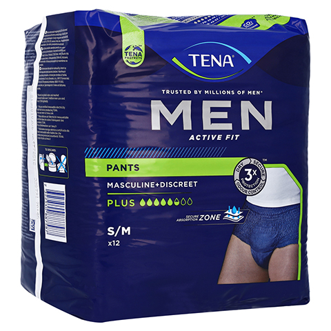 Erfahrungen zu TENA MEN Active Fit Pants Plus M 12 Stück - medpex ...