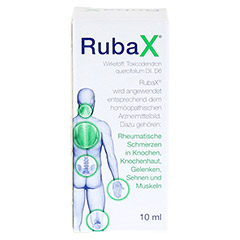 RUBAX Tropfen 10 Milliliter - Vorderseite