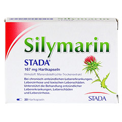 SILYMARIN STADA 167 mg Hartkapseln 30 Stck N1 - Vorderseite