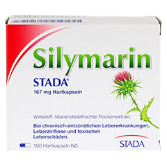 SILYMARIN STADA 167 mg Hartkapseln 100 Stck N3 - Vorderseite