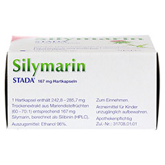 SILYMARIN STADA 167 mg Hartkapseln 100 Stck N3 - Unterseite