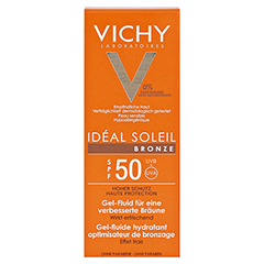 VICHY IDEAL SOLEIL BRONZE Ges.Gel LSF 50 50 Milliliter - Vorderseite