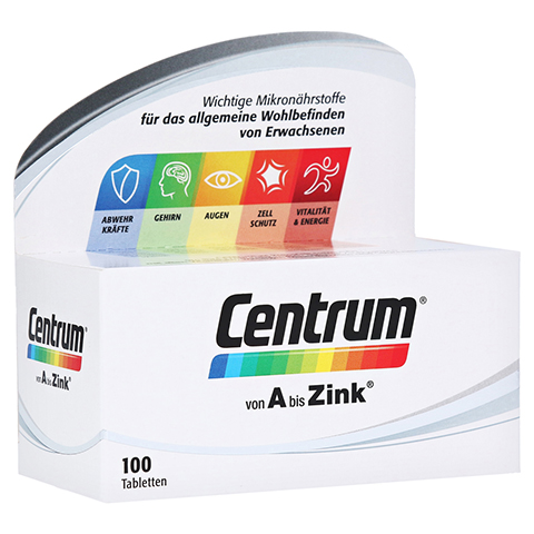 CENTRUM A-Z+Lutein Tabletten 100 Stck