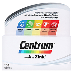 CENTRUM A-Z+Lutein Tabletten 100 Stck - Vorderseite