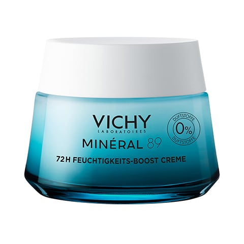 VICHY MINERAL 89 Creme ohne Duftstoffe + gratis Mineral Booster 89 Mini 10 ml 50 Milliliter