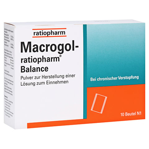 Macrogol ratiopharm Balance 10 Stück N1